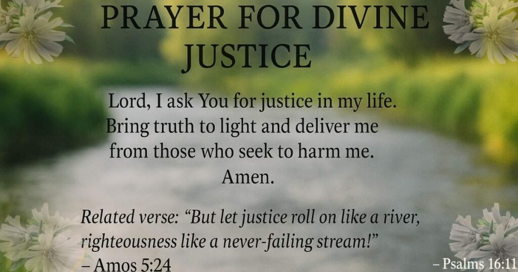 5 Prayers for Justice and Deliverance for Enemies to Leave Me Alone