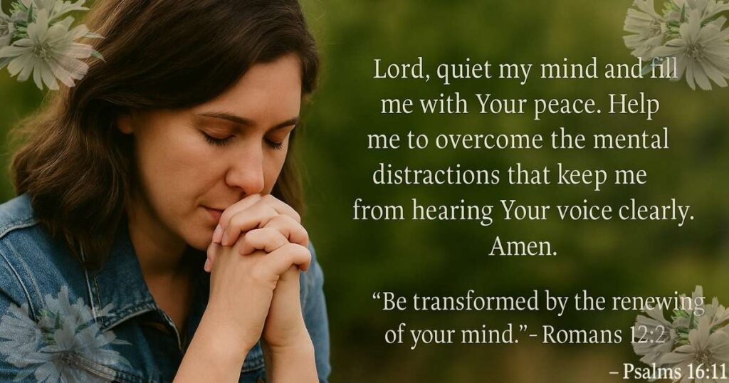 5 Prayer For Distractions To Eliminate Mental Distractions 