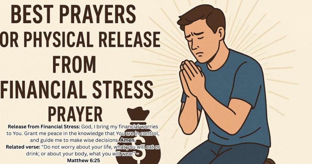 Best Prayers for Physical Release from Financial Stress & Prayer For Release In The Bible