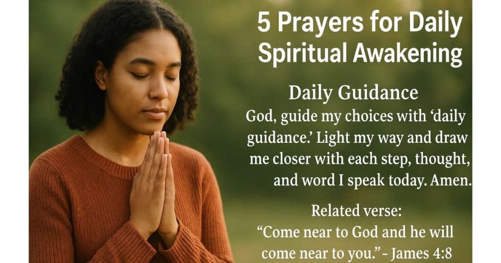 Prayers for Daily Spiritual Awakening