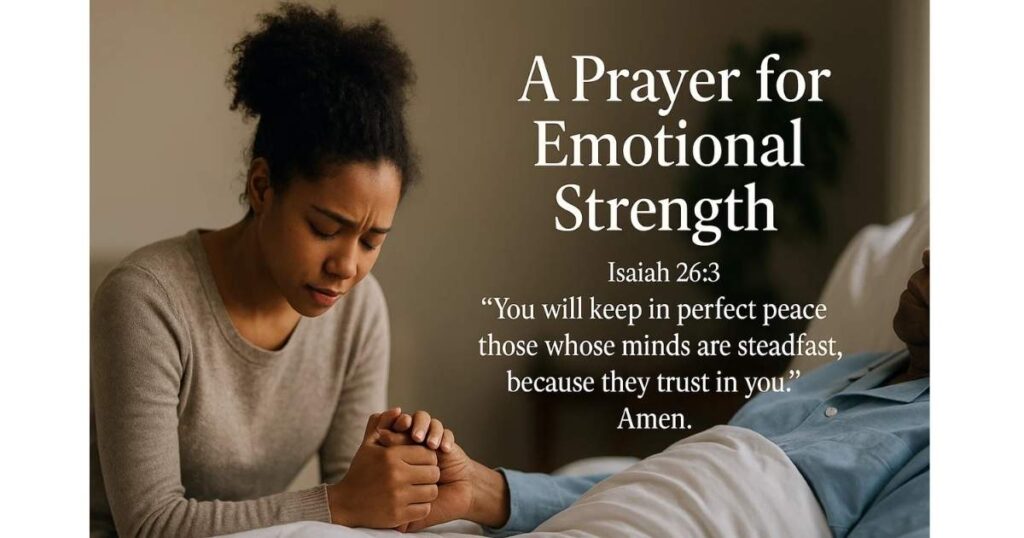 A Prayer for Emotional Strength