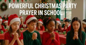 Christmas Party Prayer In School