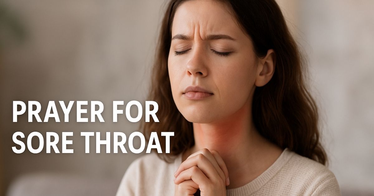 Prayer For Sore Throat