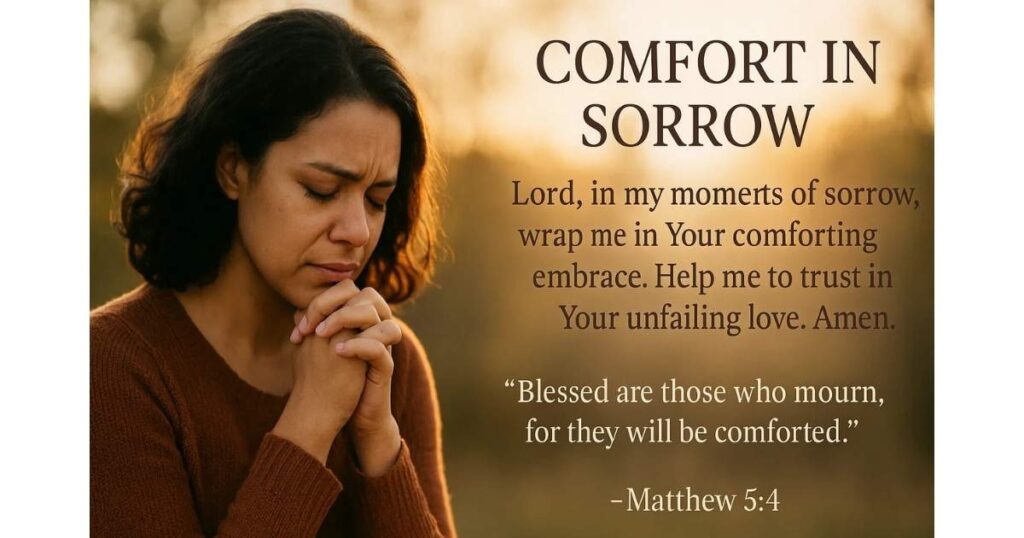 Prayers for Emotional Wholeness and Comfort