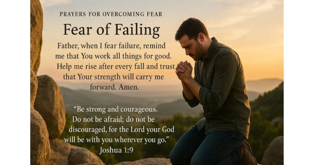 Prayers for Overcoming Fear
