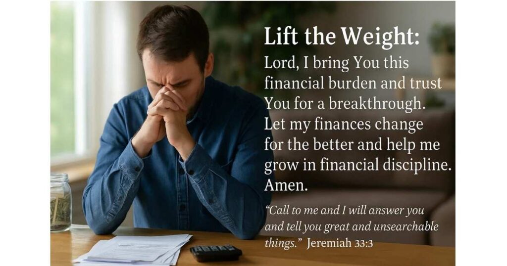 Prayers for Urgent Financial Breakthrough to Pay Bills