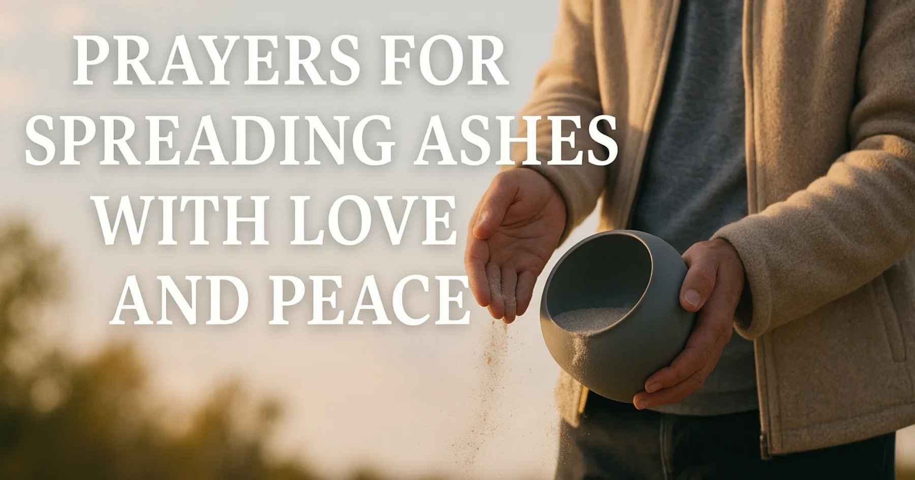 Prayers For Spreading Ashes