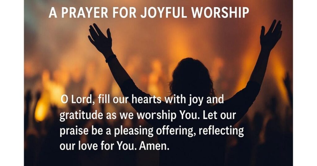 Opening Prayer For Party and Joyful Worship