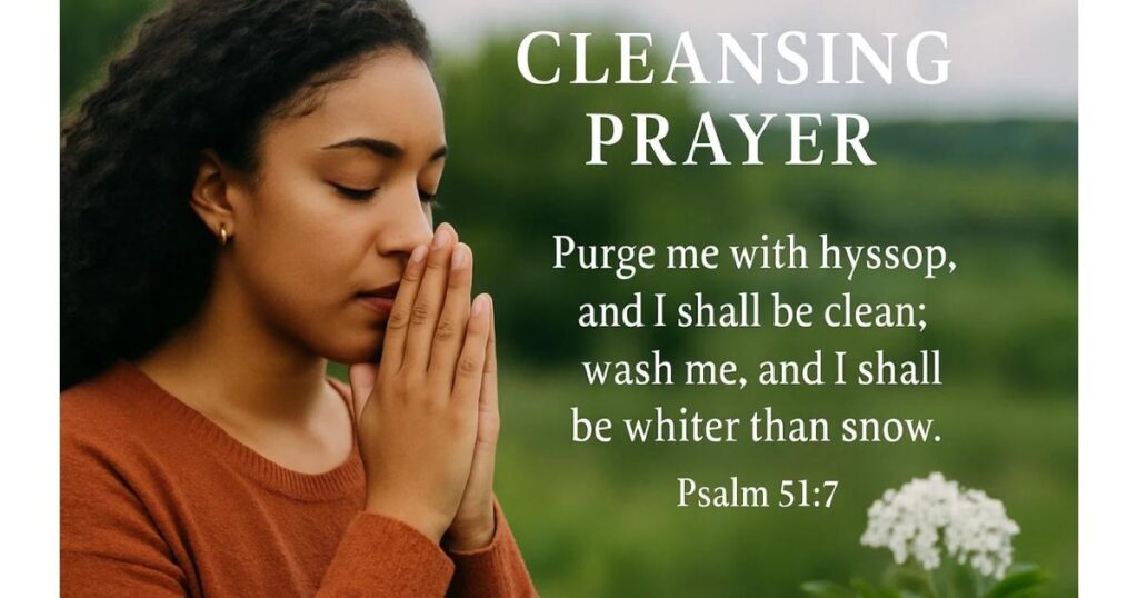 Spiritual Cleansing Prayer