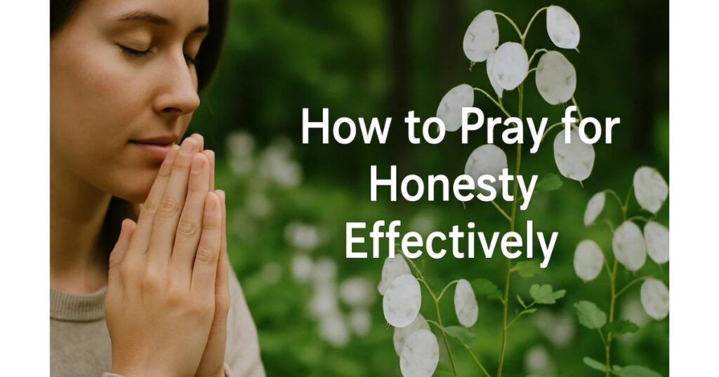How to Prayer for Honesty Effectively