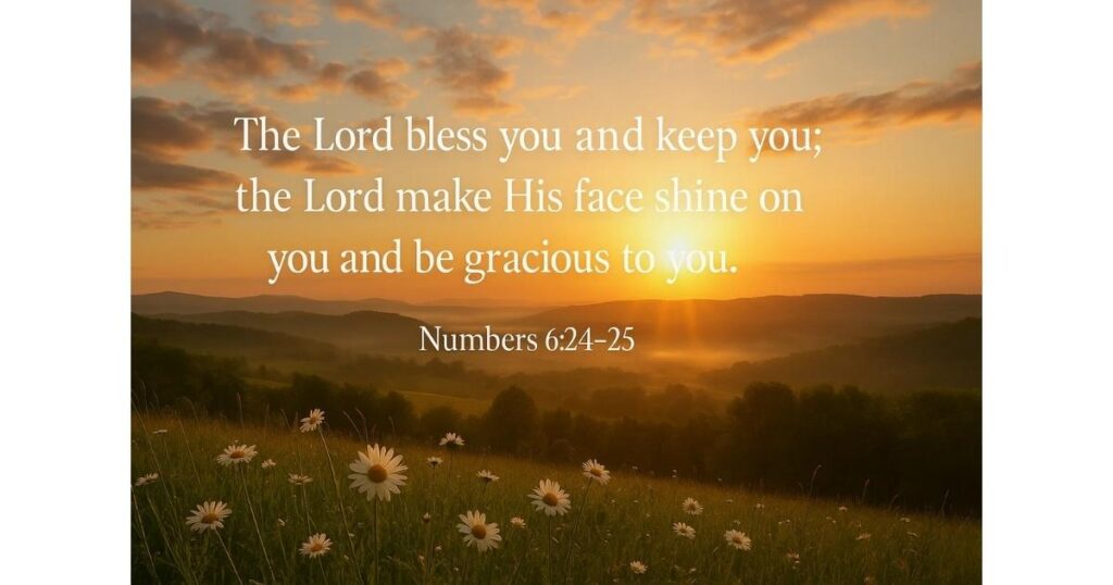 Numbers 6:24–25